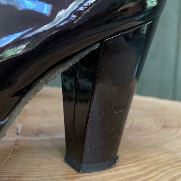 Rare Petusco Spain Patent Leather Boots - Picture 7 of 11